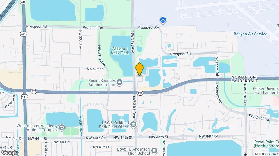 5140 NW 30th Ln Map and Location Details