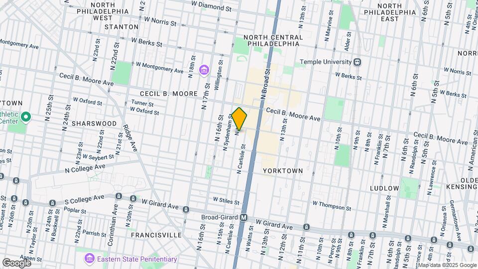 1521 N 15th St Mapa y Detalles de la Ubicación