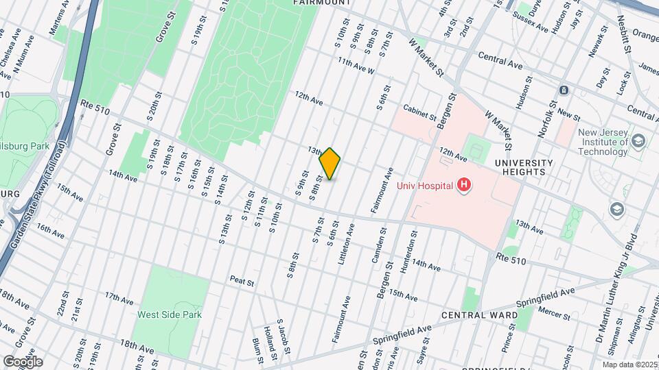 241 S 7th St Map and Location Details
