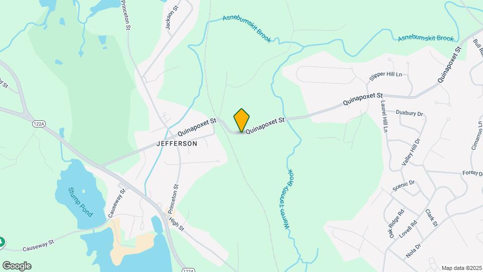 129 Quinapoxet St Map and Location Details