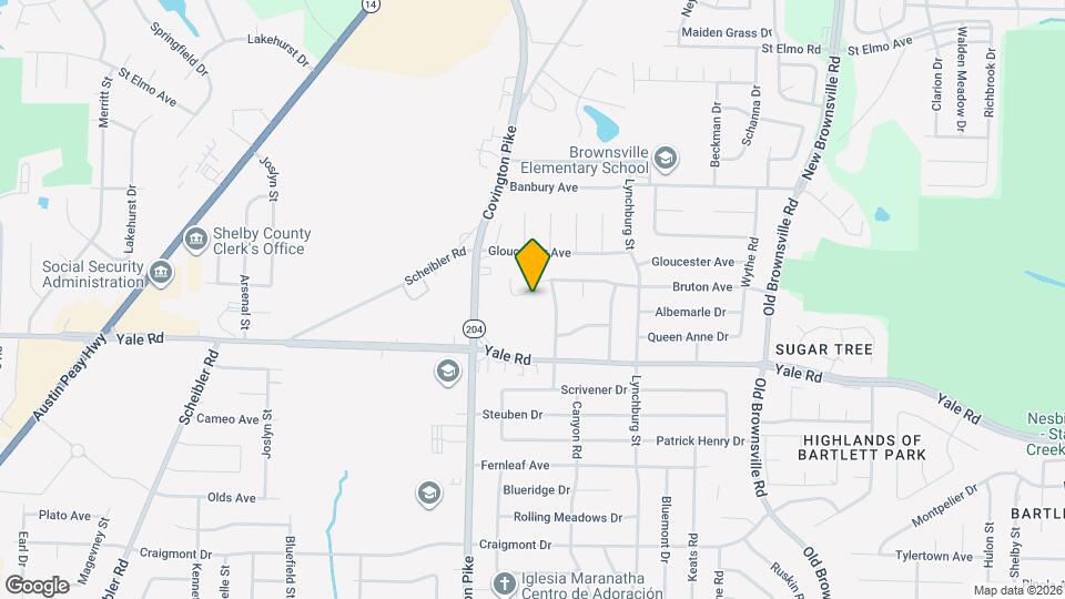 5133 Bruton Ave Map and Location Details