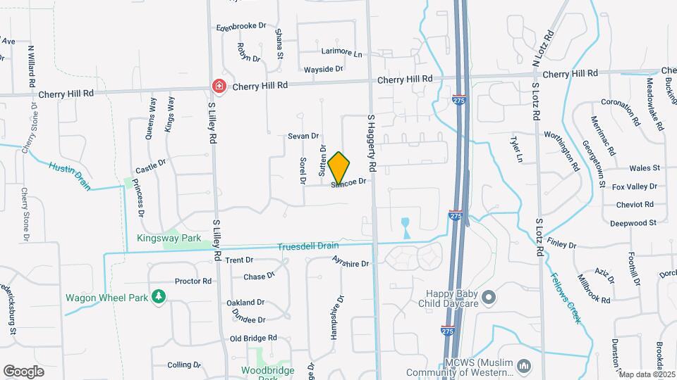 41507 Simcoe Dr Map and Location Details