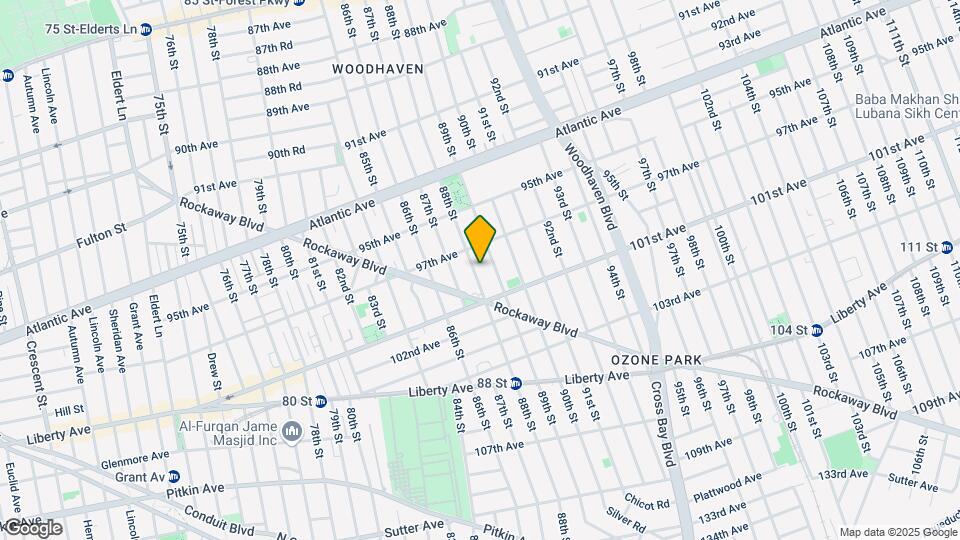 97-25-97-88 88th St Map and Location Details