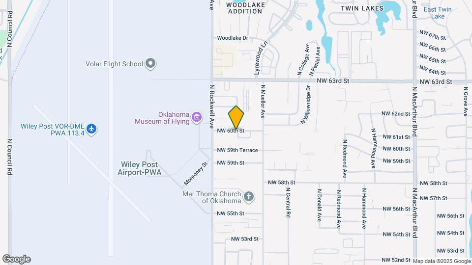 6924 NW 60th Dr Map and Location Details