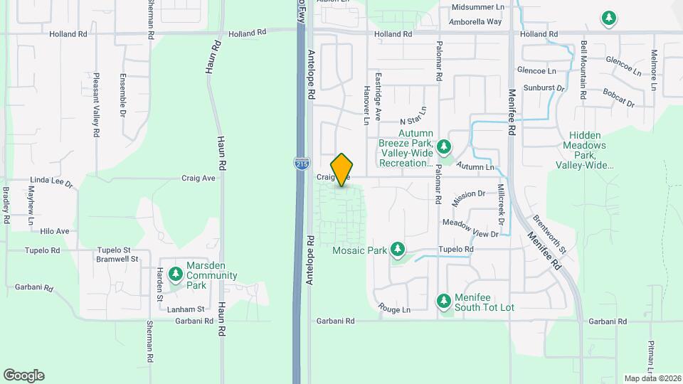 31532 Willowood Way Mapa y Detalles de la Ubicación