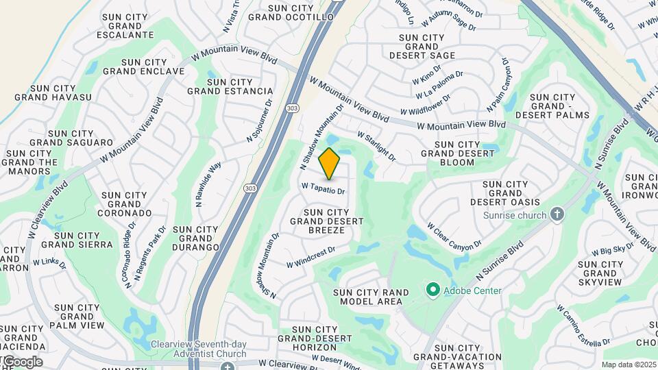 16232 W Tapatio Dr Map and Location Details