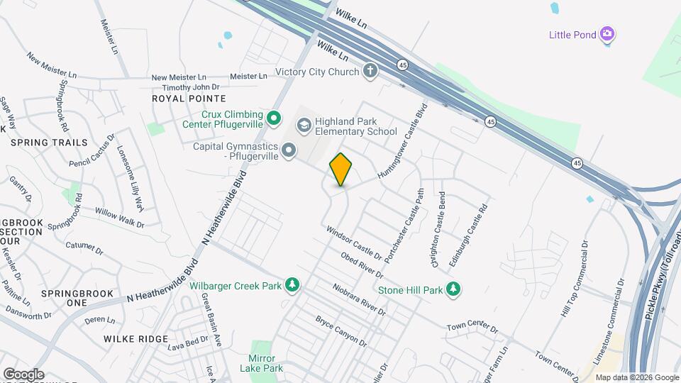 617 Kingston Lacy Blvd Map and Location Details