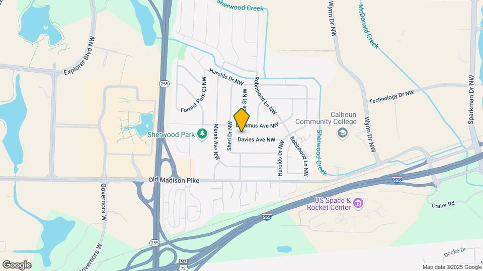 6320 Davies Ave NW Map and Location Details