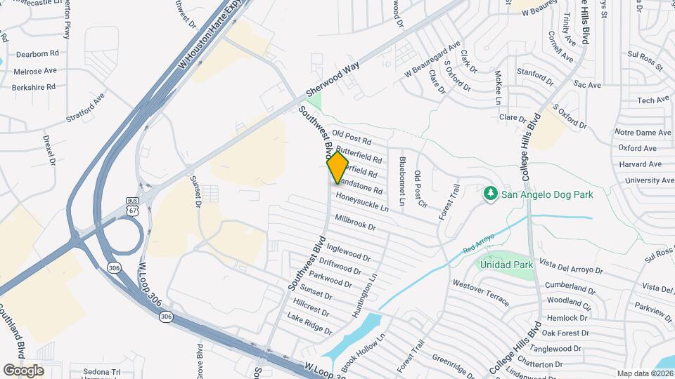 3872 Honeysuckle Ln Map and Location Details