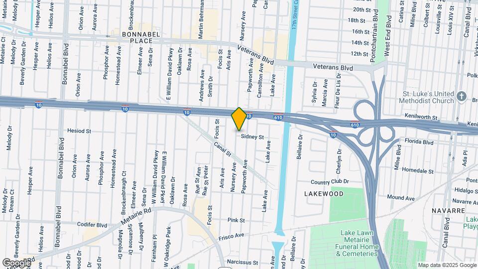 400 Sidney St Map and Location Details