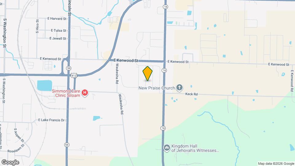 1603 S Blandford St Map and Location Details