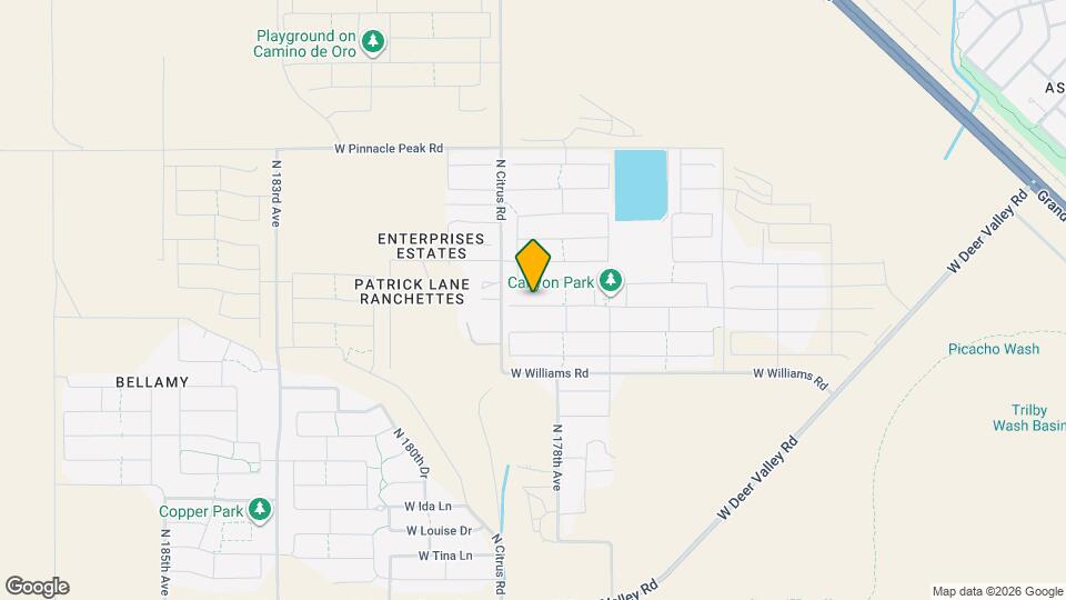 17852 W Daley Ln Map and Location Details