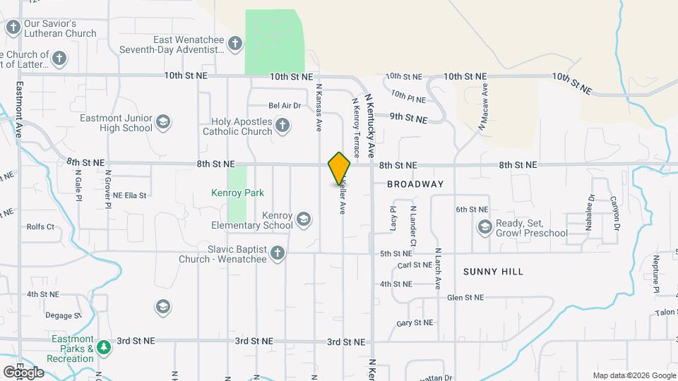 772 N Keller Ave Map and Location Details