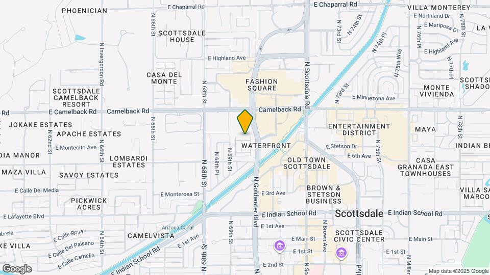 6932 E Montecito Ave Map and Location Details