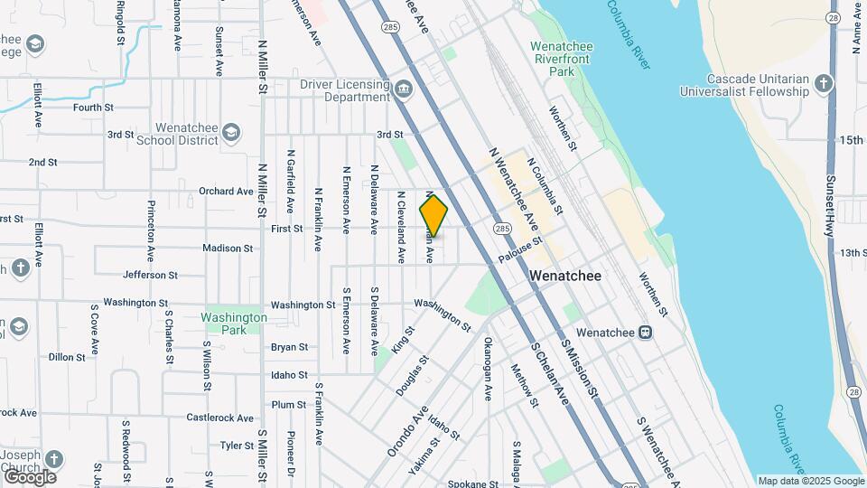 17 N Buchanan Ave, Unit Main Map and Location Details