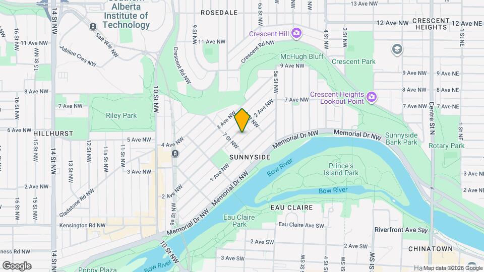 First & Park Map and Location Details