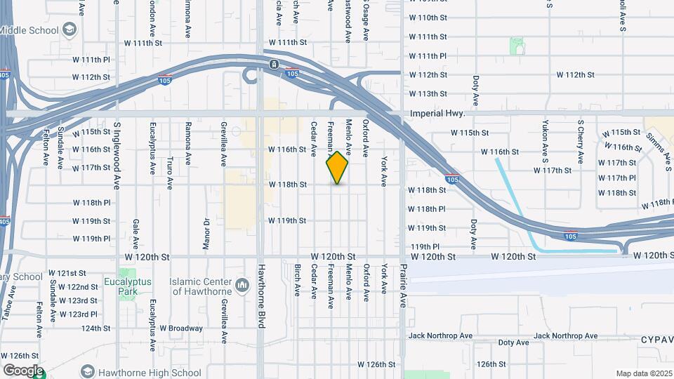 4176 W 118th St Map and Location Details