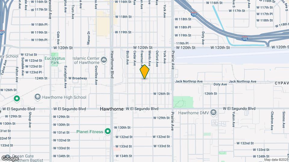 4182 W Broadway Map and Location Details