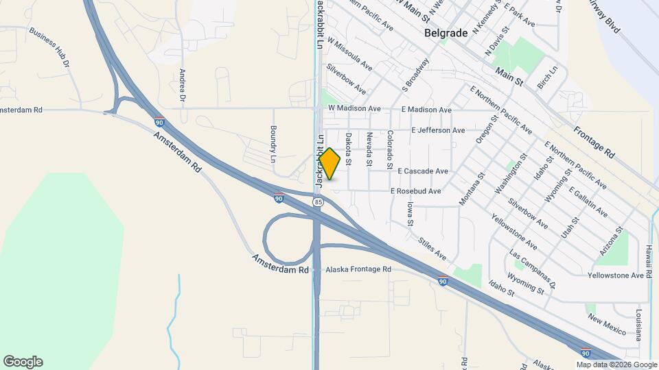 207 W Rosebud Ave Map and Location Details