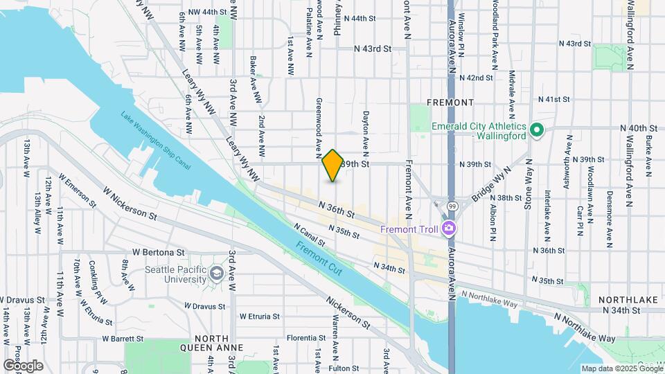 3631B Phinney Ave N Map and Location Details