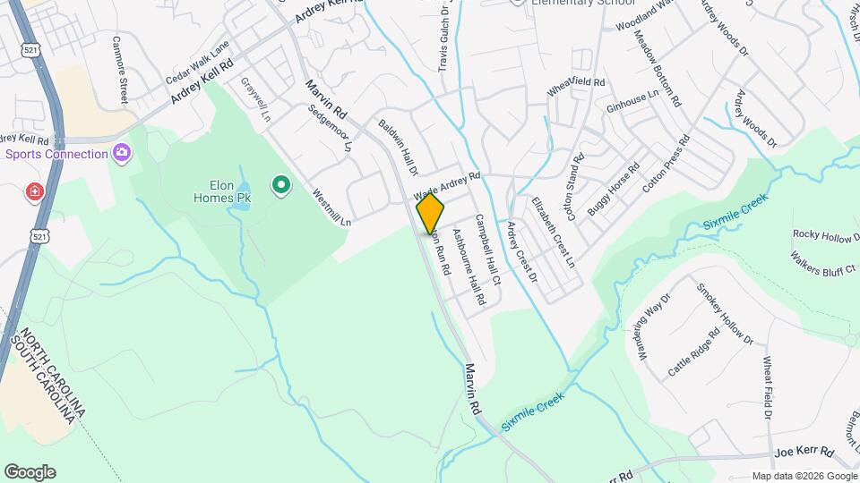 10110 Paxton Run Rd Map and Location Details