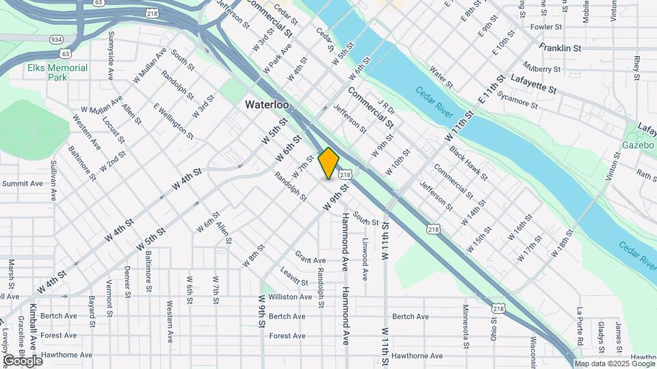 1009 South St Map and Location Details