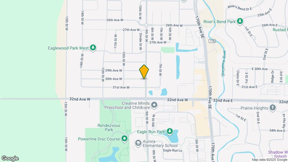 907 30th Ave W Map and Location Details