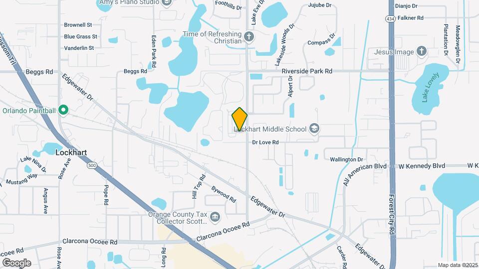 6757 Magnolia Pointe Cir Map and Location Details