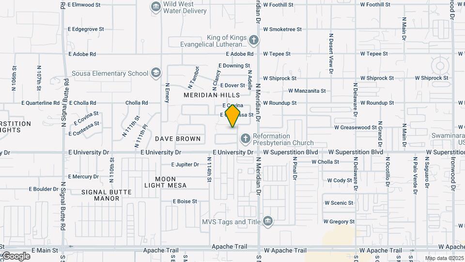 11462 E Caballero St Map and Location Details