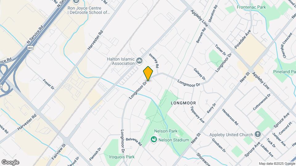 4312 Longmoor Dr Map and Location Details