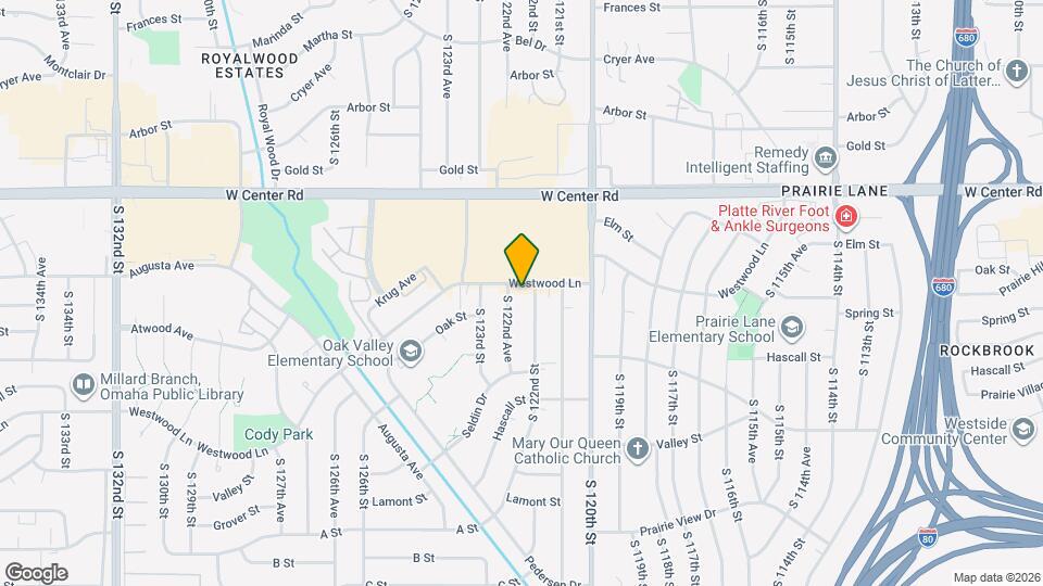 2935 S 122nd St, Unit 2935 S. 122nd Street Map and Location Details