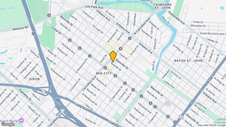 4011 Iberville St Map and Location Details