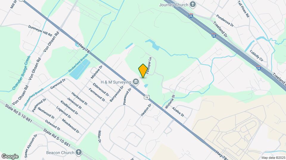 342 Feldspar Ln Map and Location Details