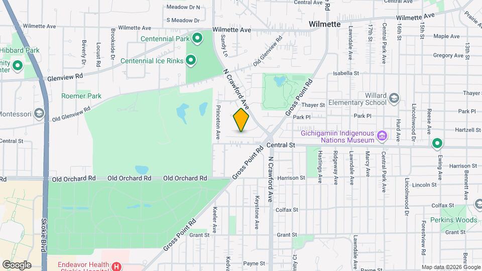 3530 Hillside Rd Map and Location Details