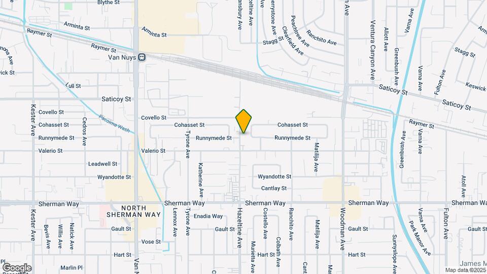 7432 Hazeltine Ave, Unit 9 Map and Location Details