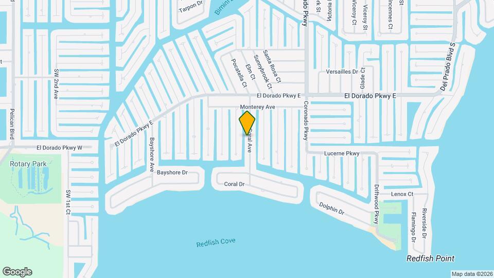 5354 Coral Ave Map and Location Details