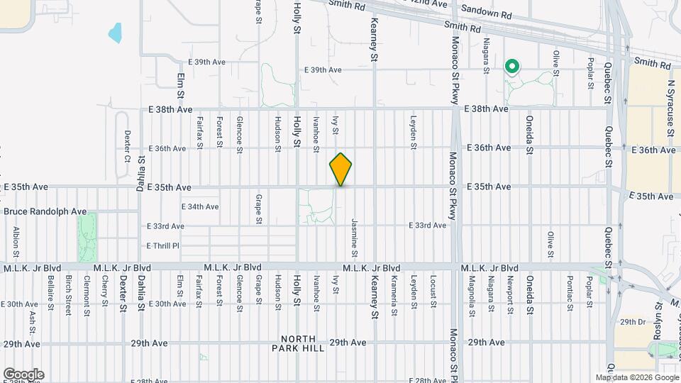 3392 Ivy St Map and Location Details