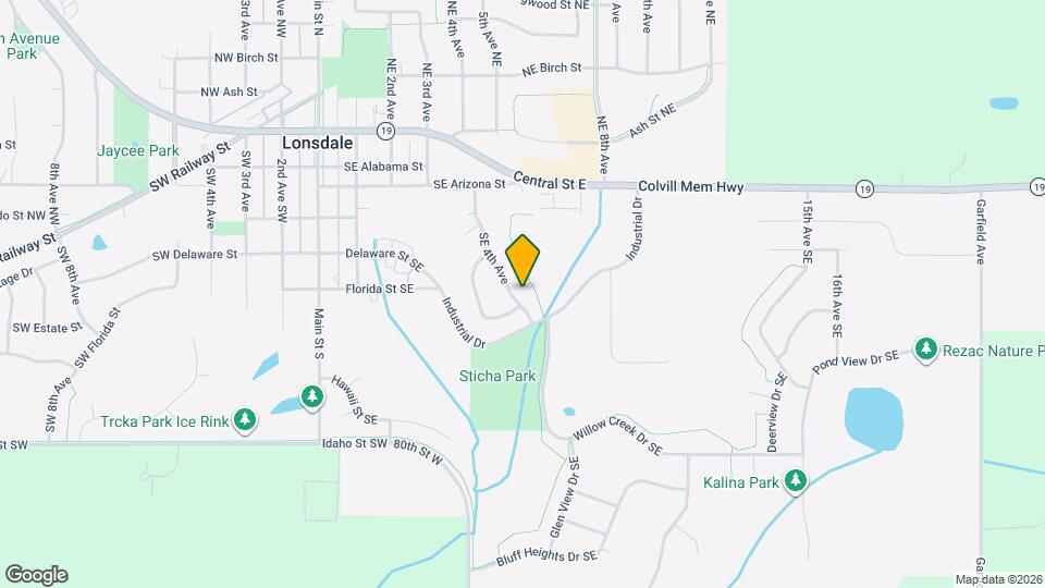 580 SE 4th Ave Map and Location Details