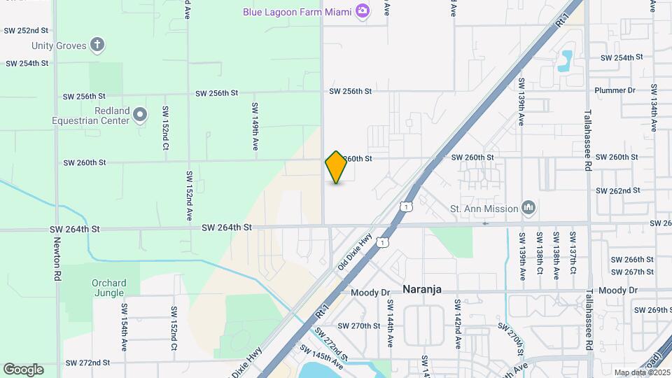 14601 SW 262nd St Map and Location Details