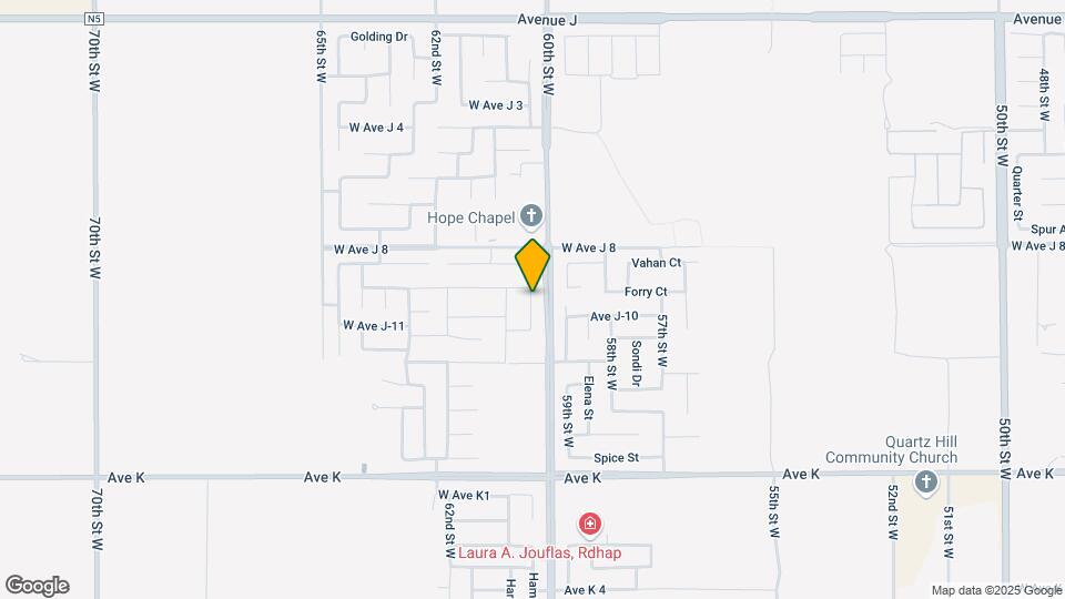 43868 Hampton St Mapa y Detalles de la Ubicación