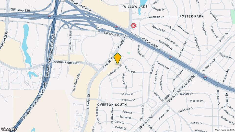 4914 Ledgestone Dr Map and Location Details