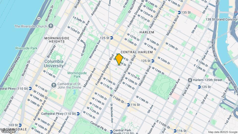 221 W 121st St Map and Location Details