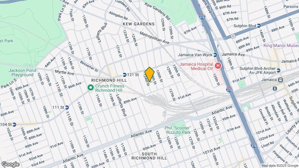 87-55 124th St Mapa y Detalles de la Ubicación