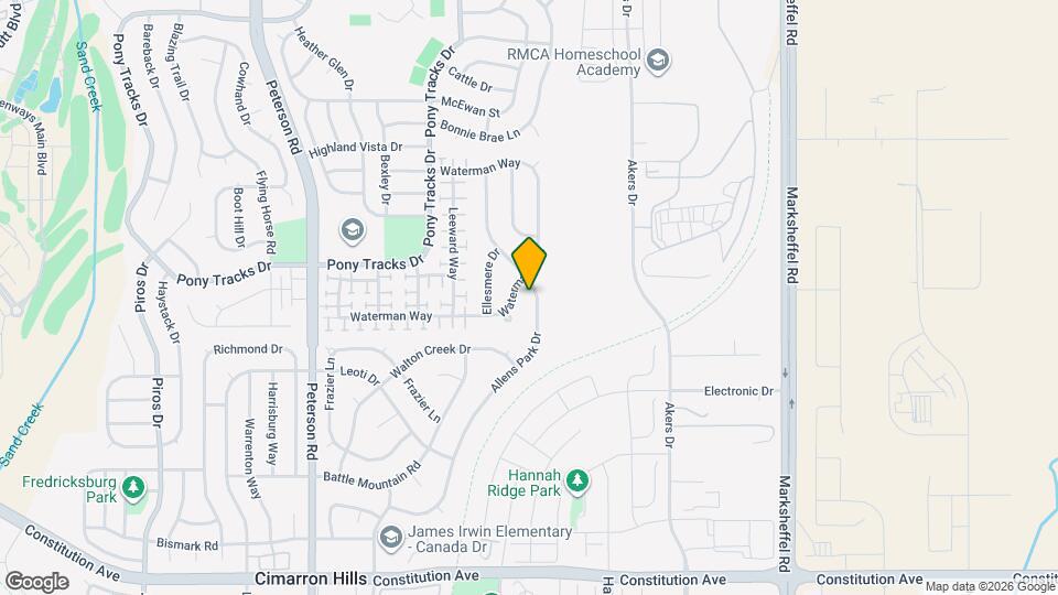 7338 Allens Park Dr Map and Location Details