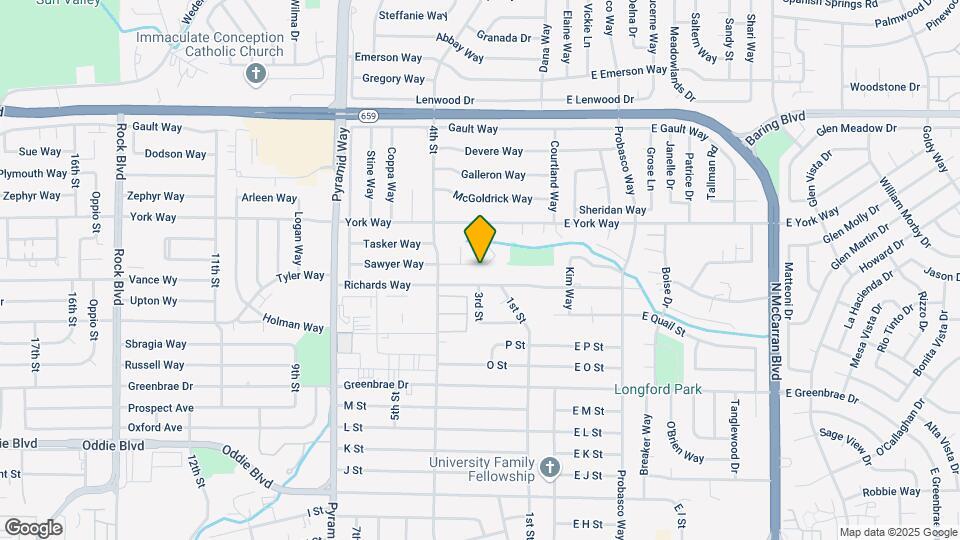 289 Sawyer Way Map and Location Details