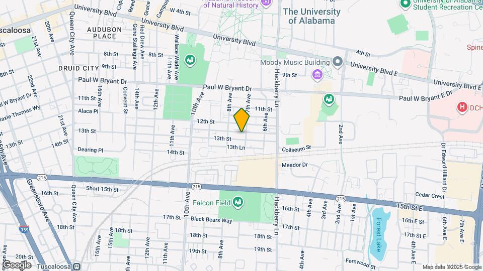 704 13th St Map and Location Details