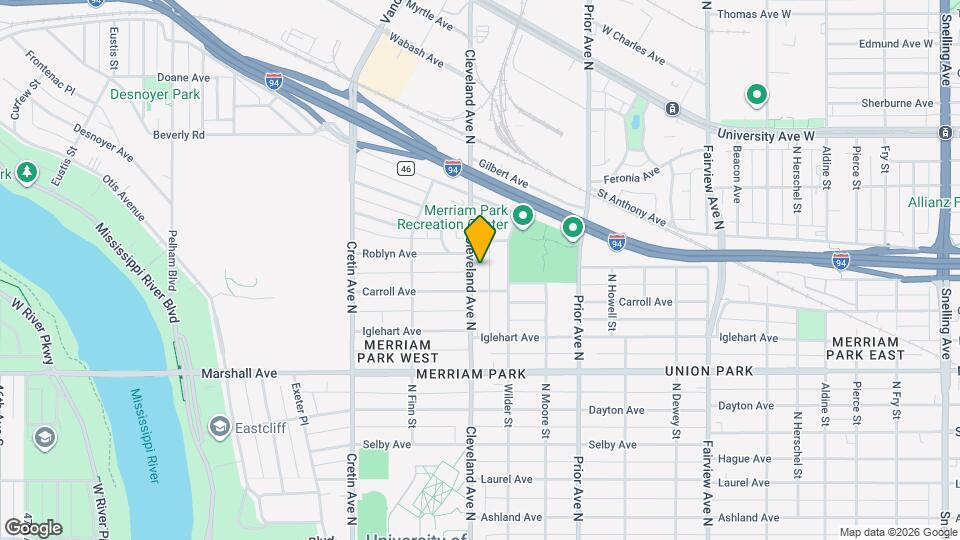 346 Cleveland Ave N Map and Location Details