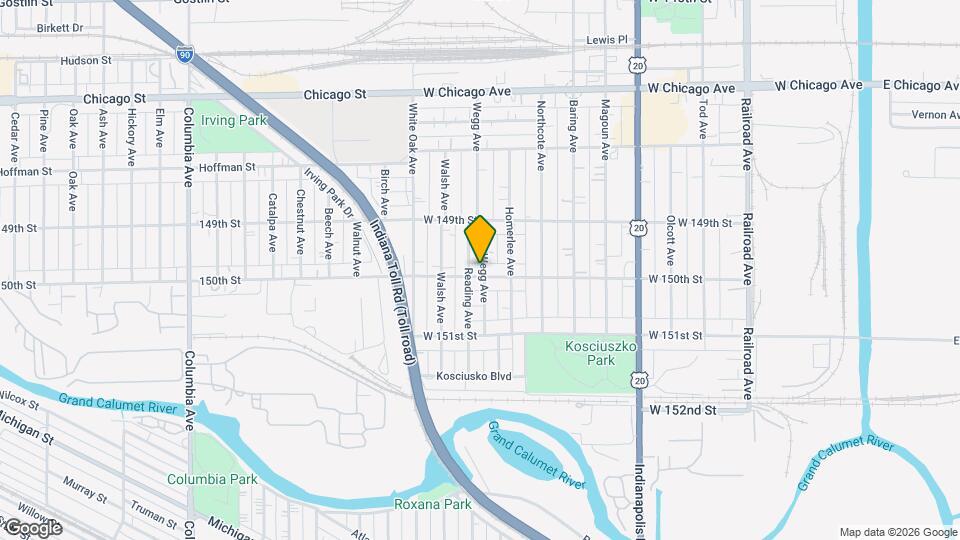 1302 W 150th St Map and Location Details