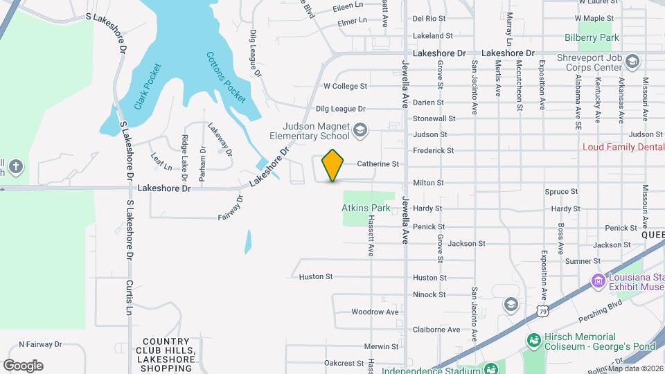 3907 Milton St Map and Location Details