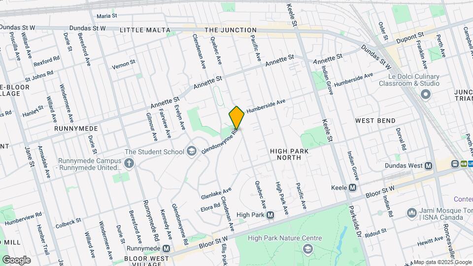 249 Glendonwynne Rd Map and Location Details
